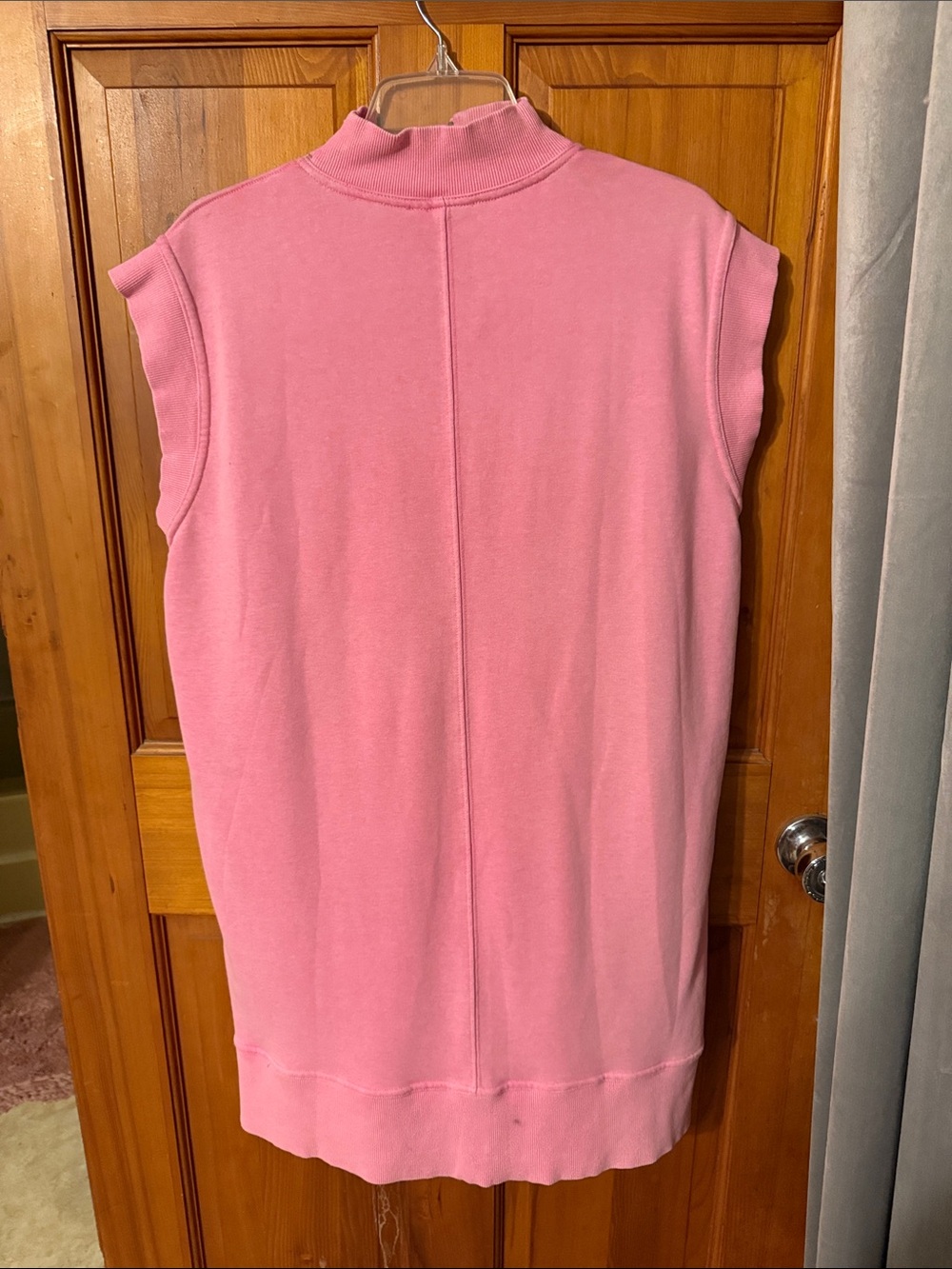 NWT Entro Pink Half-Zip Pocket Dress - Picture 4 of 5